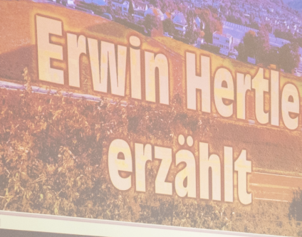 Filmpräsentation über Erwin Hertle in Birkmannsweiler